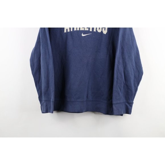 Vintage Nike Mens Small Faded Travis Scott Center Swoosh Crewneck Sweatshirt - Picture 3 of 9